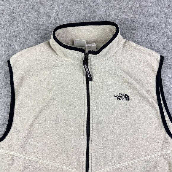 The North Face Cream and Black Vest - Picture 2 of 11